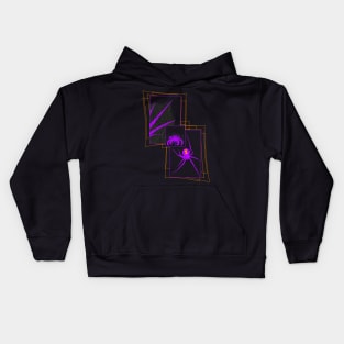 Black Widow V28 (Multicolor) Kids Hoodie